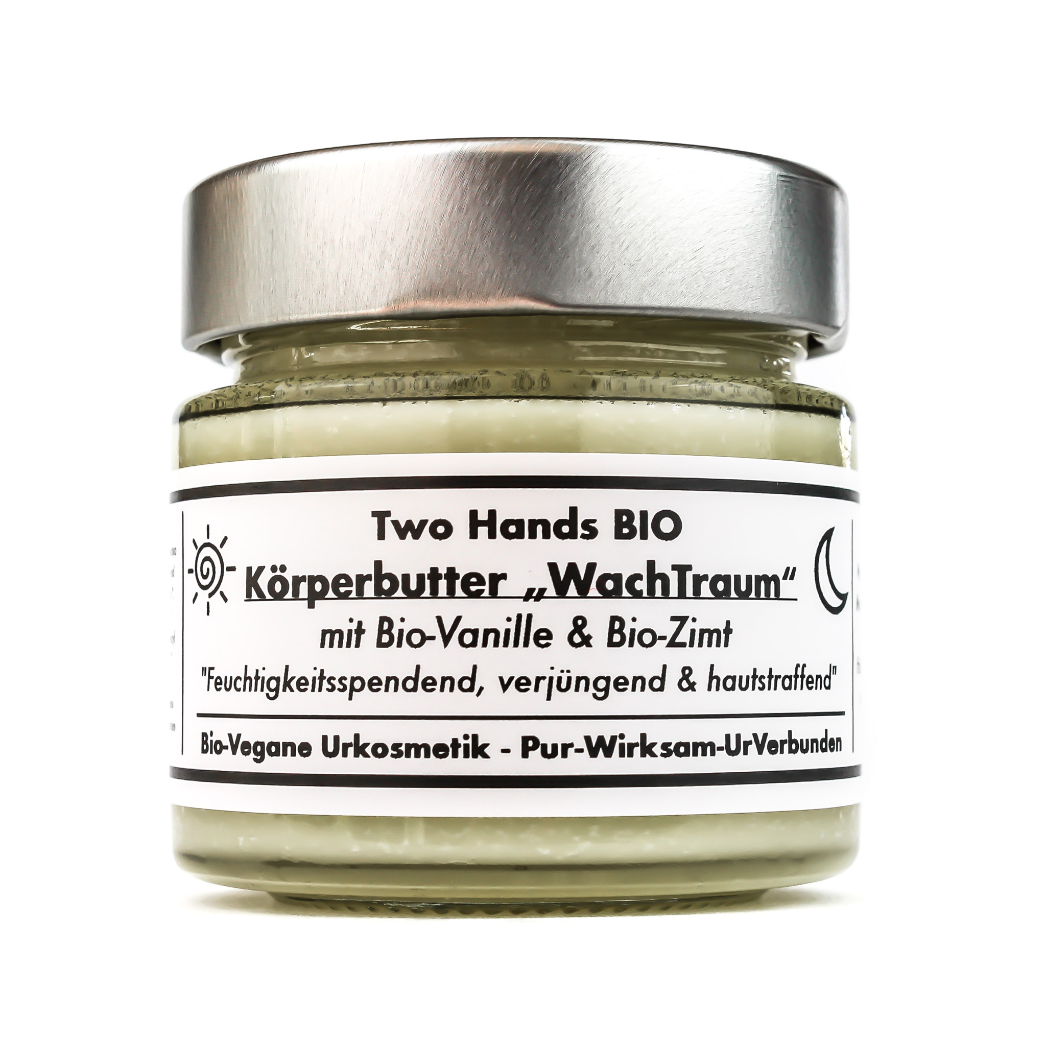 KörperBalsam „WachTraum“ mit fairer Bio-Vanille & Bio-Zimt - für Gesicht & Körper - Bio Vegan