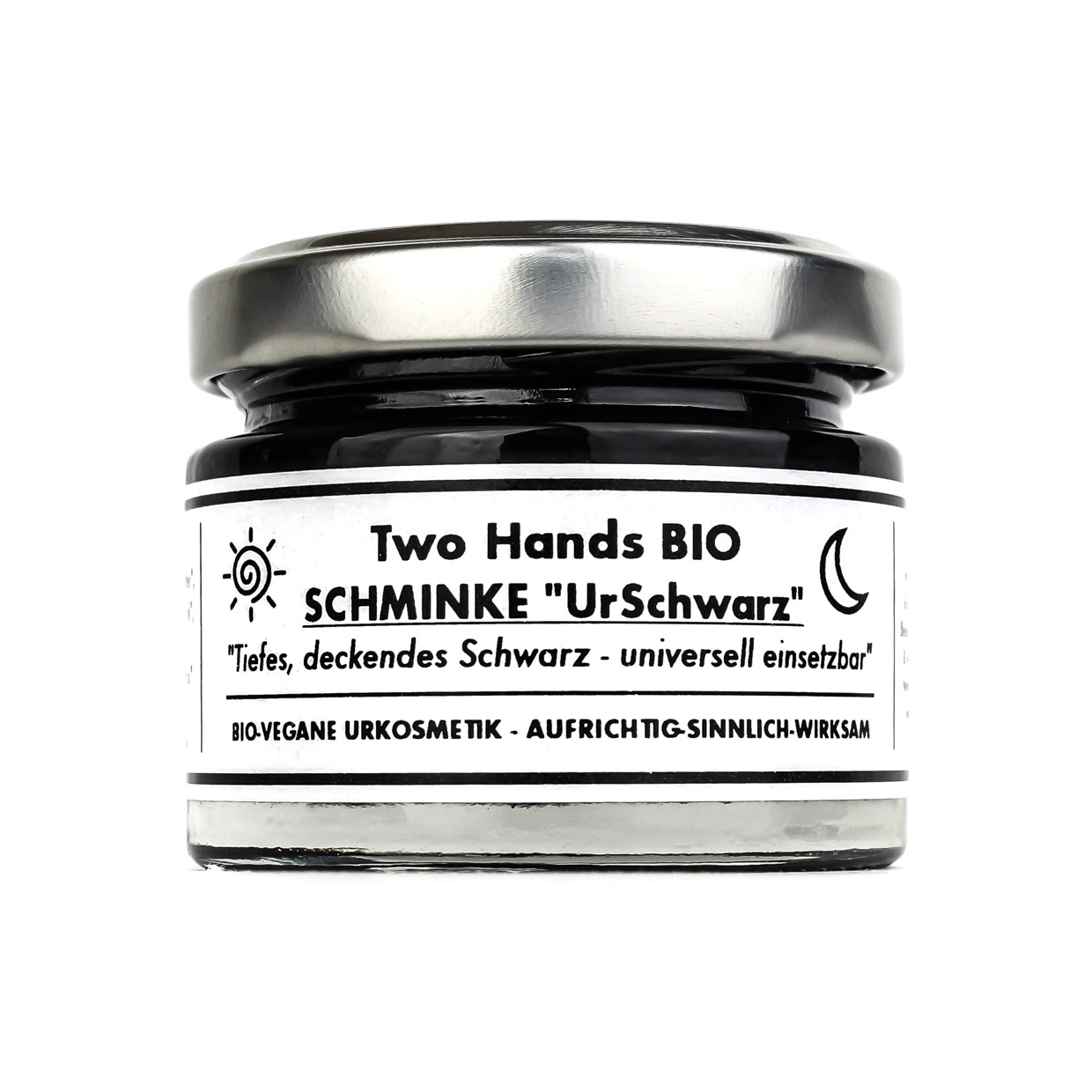 Schminke „UrSchwarz“ mit Bio-Carnaubawachs & Bio-Sheabutter - Bio Vegan