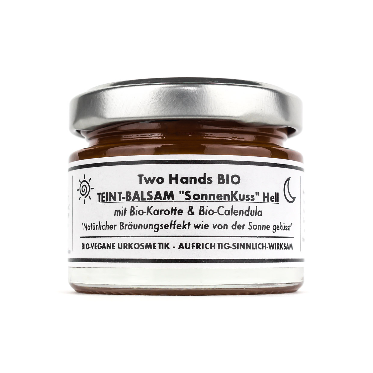 Teint-Balsam „SonnenKuss“ Hell-Mitteldunkel mit Bio-Karotte & Bio-Calendula - Bio Vegan