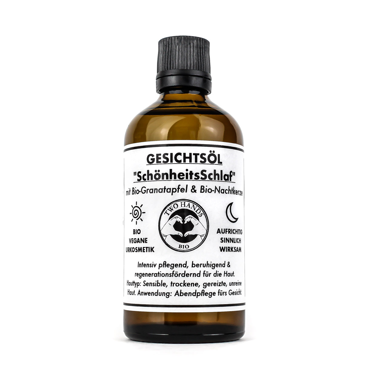 Gesichtsöl „SchönheitsSchlaf“ mit  Bio-Granatapfel & Bio-Nachtkerze - Bio Vegan