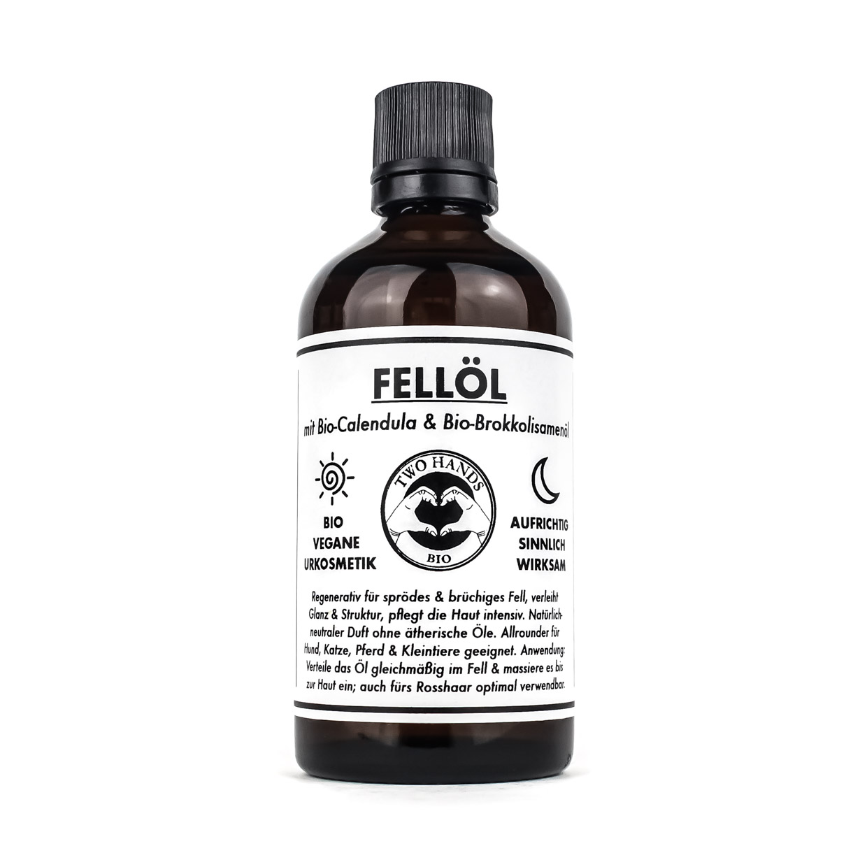 Fellöl mit Bio-Calendula & Bio-Brokkolisamenöl - Bio Vegane Tierpflege