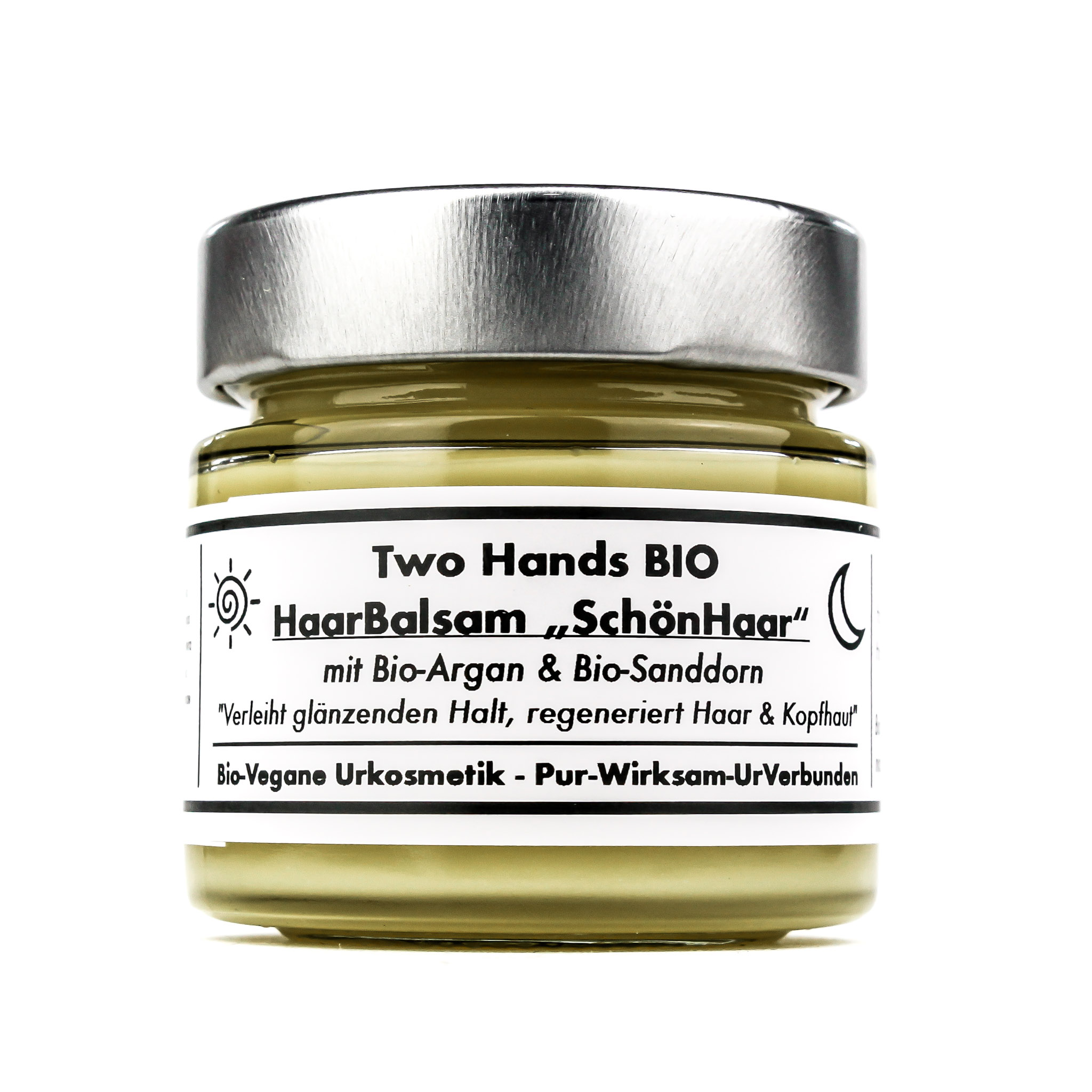 Haarbalsam „SchönHaar“ mit  Bio-Argan & Bio-Sanddorn - Bartbalsam - Bio Vegan